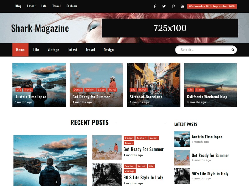 Free Popular WordPress Themes