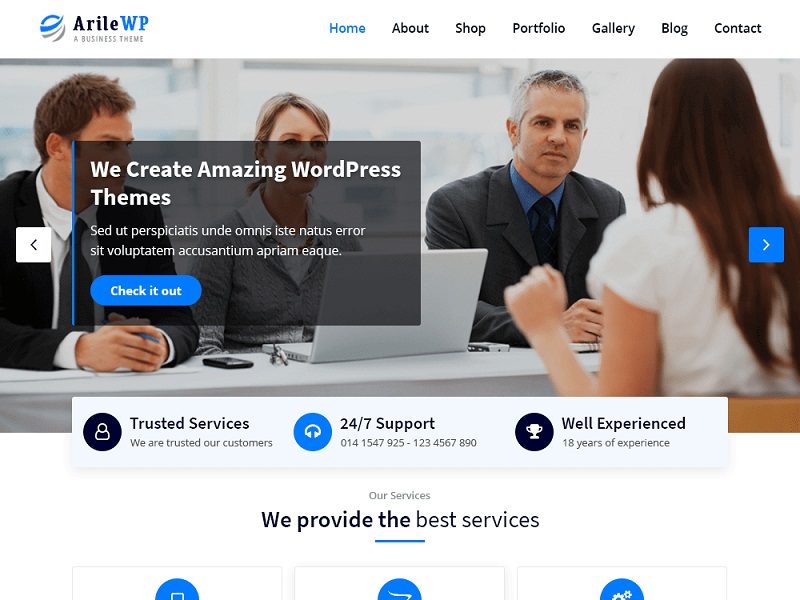 Free Multipurpose WordPress Themes