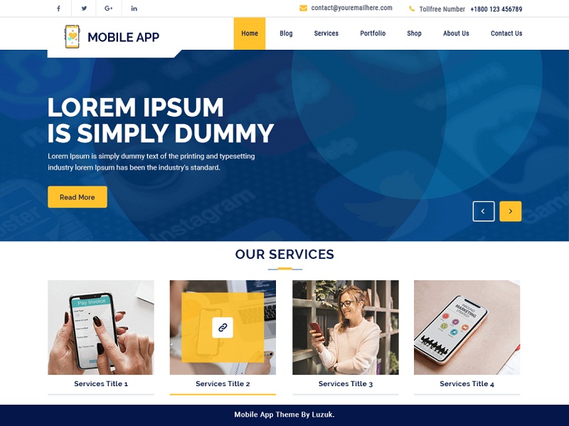 Free Multipurpose WordPress Themes