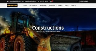 Free Construction WordPress Themes