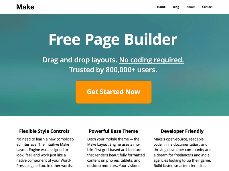 Make Free eCommerce WordPress Themes
