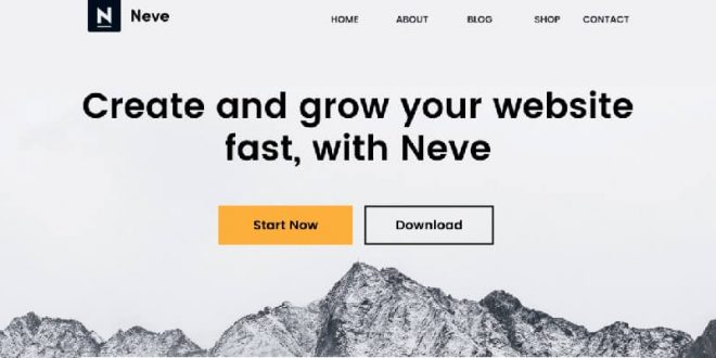 Best Free WordPress Themes #Neve
