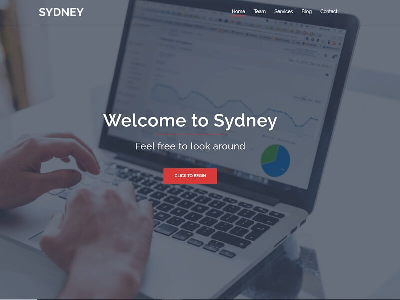 Sydney Free Portfolio WordPress Themes