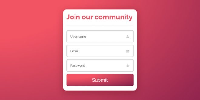 Free CSS Forms