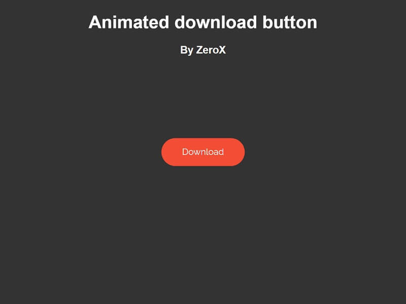 Animated Download Button