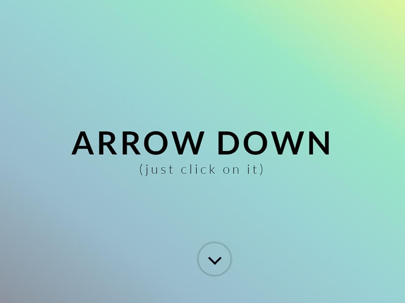 CSS Arrow Down