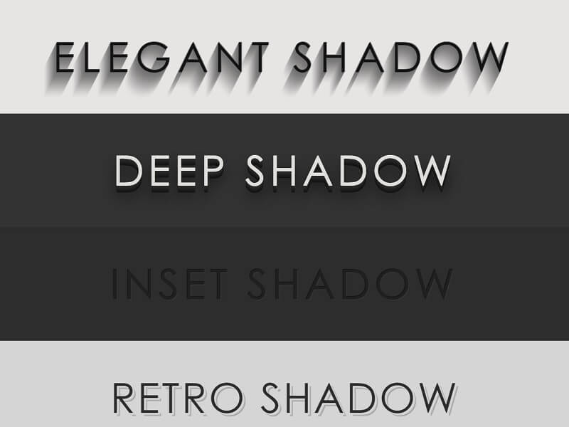 CSS3 Text-Shadow Effects