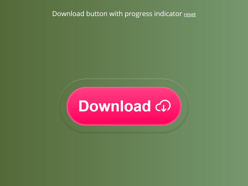 Download Button with Progress Indicator