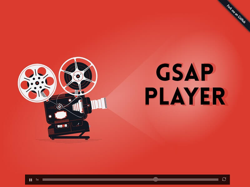 GSAP Player Free CSS Music Players