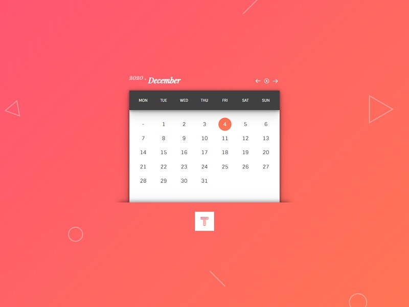 Infinite Free CSS Calendars