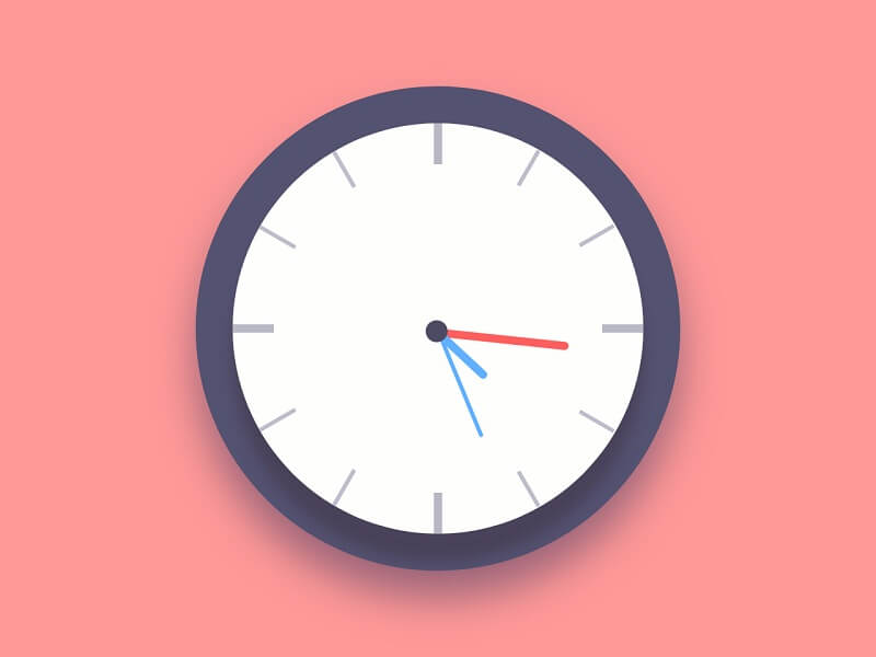 JS + CSS Clock