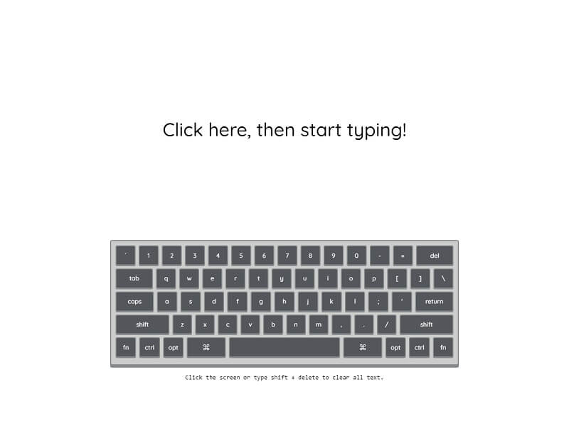 SCSS Interactive Keyboard