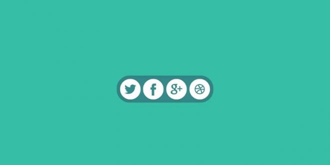 Free CSS Social Media Icons