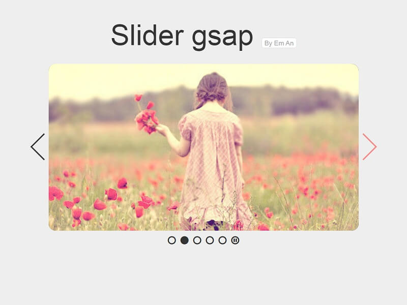 Slider Gsap