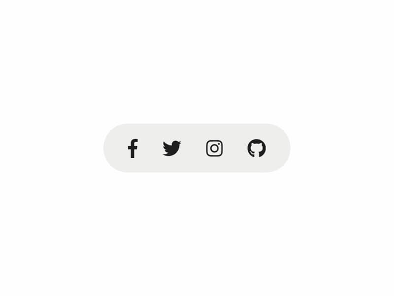 22 Best Free HTML CSS Social Media Icons 2022 | Templateyou