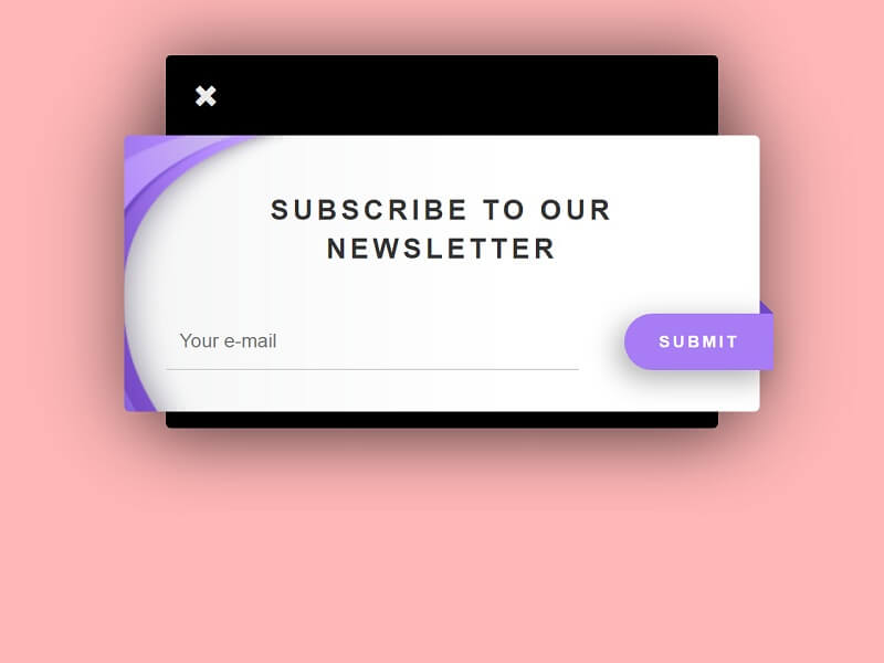 Subscribe Box Free CSS Subscribe Forms