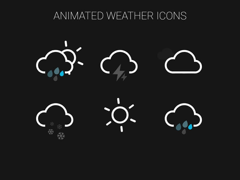 Animated Weather Icons