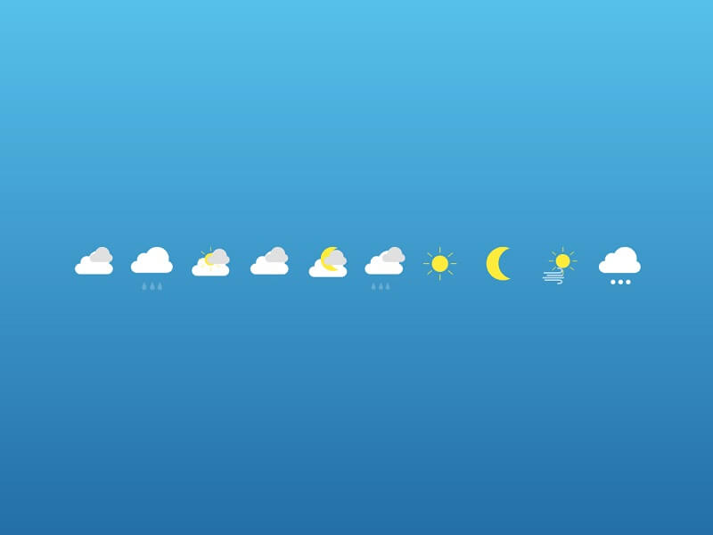 Animated Weather Icons