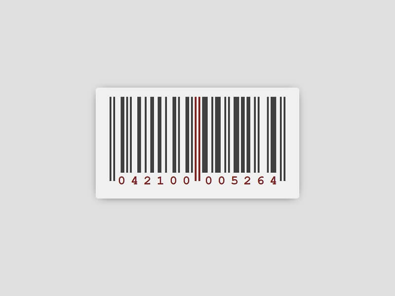 Pure CSS Barcode