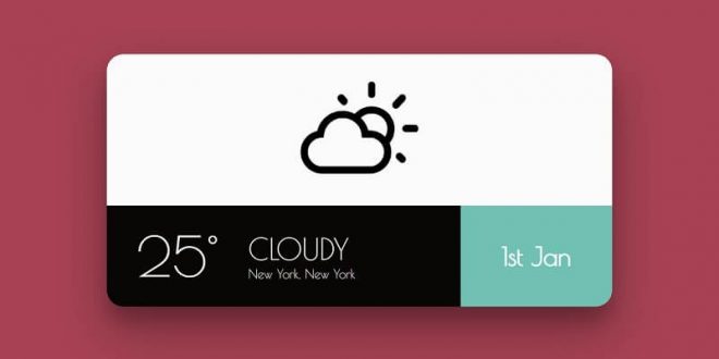 Best CSS Weather Widgets