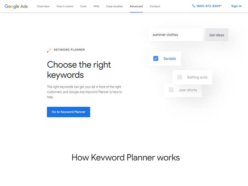 Free Keyword Research Tools: Google Keyword Planner