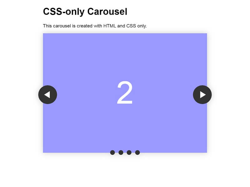 A CSS-Only Carousel Slider