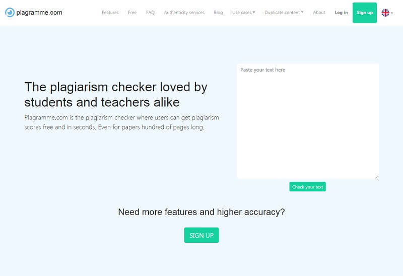 #Plagramme: Free Plagiarism Checkers