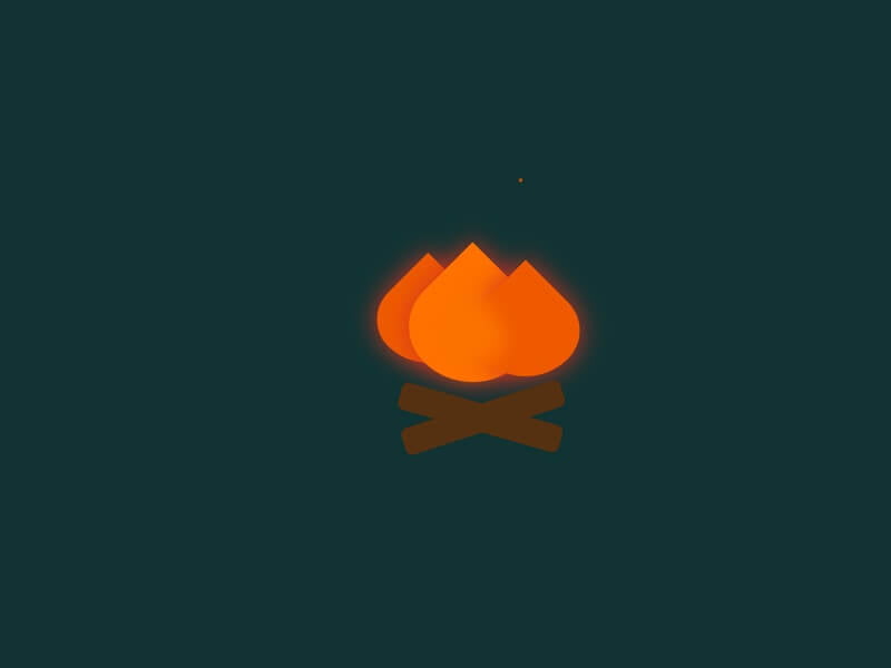 Fire Animation Using CSS