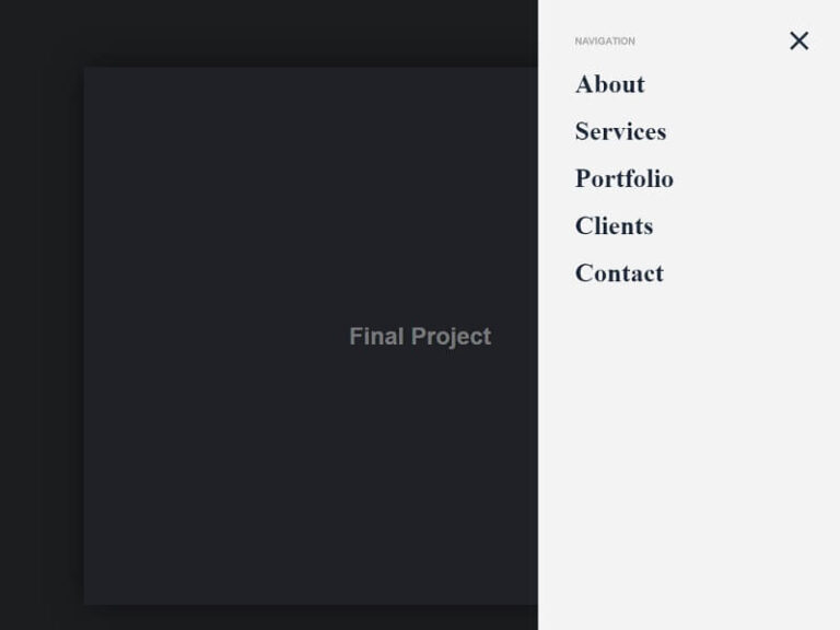 9 Best Free CSS Off Canvas Menus In 2024