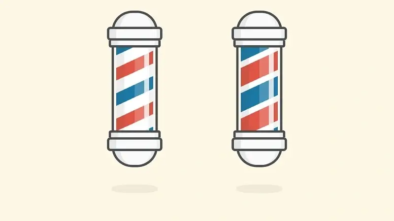 Pure CSS Barber's Pole: CSS Linear-Gradient Examples