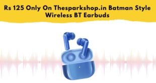 rs 125 only on thesparkshop.in batman style wireless bt earbuds